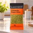 Chá Chimarrão Especial Citrus Karpinski 15 g — na bancada da cozinha