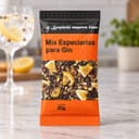 Mix de Especiarias para Gin em Sachê Karpinski 20 g — detalhe da embalagem e do rótulo
