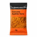 Tempero Cúrcuma (Açafrão da Terra) em Sachê Karpinski 15 g — embalagem em fundo branco