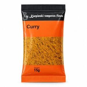 Tempero Curry - Mix de Especiarias em Sachê Karpinski 15 g