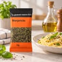 Tempero Manjericão em Sachê Karpinski 15 g — ao lado de massa com azeite