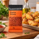 Tempero Páprica Picante em Sachê Karpinski 15 g — no preparo com batatas assadas