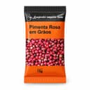Tempero Pimenta Rosa em Grãos em Sachê Karpinski 15 g — embalagem em fundo branco