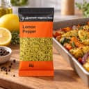Tempero Lemon Pepper em Sachê Karpinski 50 g — no preparo com legumes assados