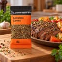 Tempero Completo para Carnes em Sachê Karpinski 50 g — no preparo com carne cozida com legumes