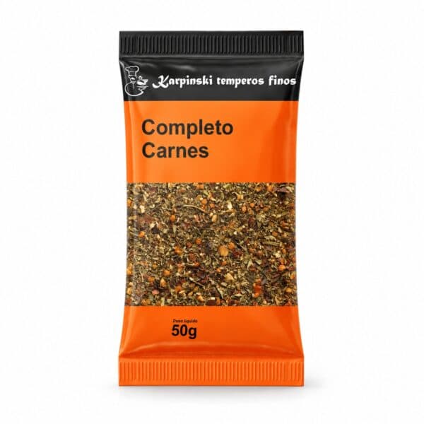 Tempero Completo para Carnes em Sachê Karpinski 50 g