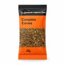 Tempero Completo para Carnes em Sachê Karpinski 50 g — embalagem em fundo branco