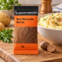 Tempero Noz-Moscada Moída em Sachê Karpinski 15 g — no preparo com purê de batatas