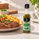 Molho de Pimenta Jalapeño Verde Karpinski 60 ml — ao lado de refeição salgada