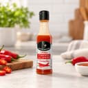 Molho de Pimenta Jalapeño Vermelha Karpinski 60 ml — detalhe da embalagem e do rótulo