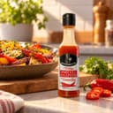 Molho de Pimenta Jalapeño Vermelha Karpinski 60 ml — com legumes cozidos