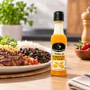 Molho de Pimenta Cumari Karpinski 60 ml — ao lado de refeição salgada