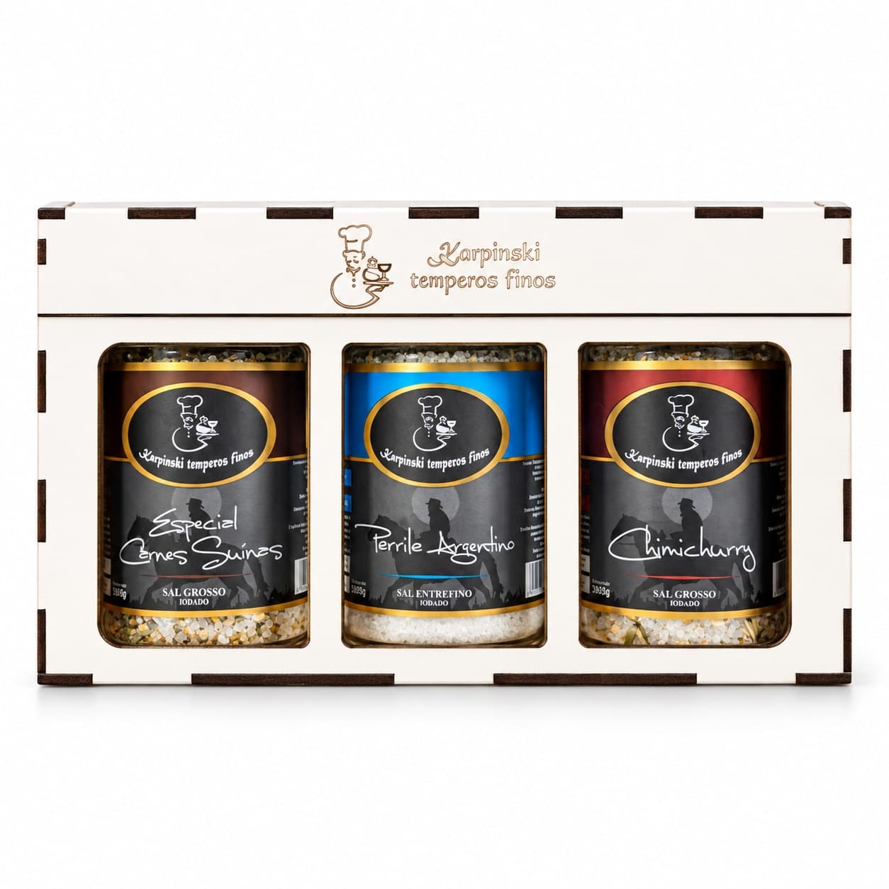 Kit Sabores da Pampa Karpinski — embalagem em fundo branco