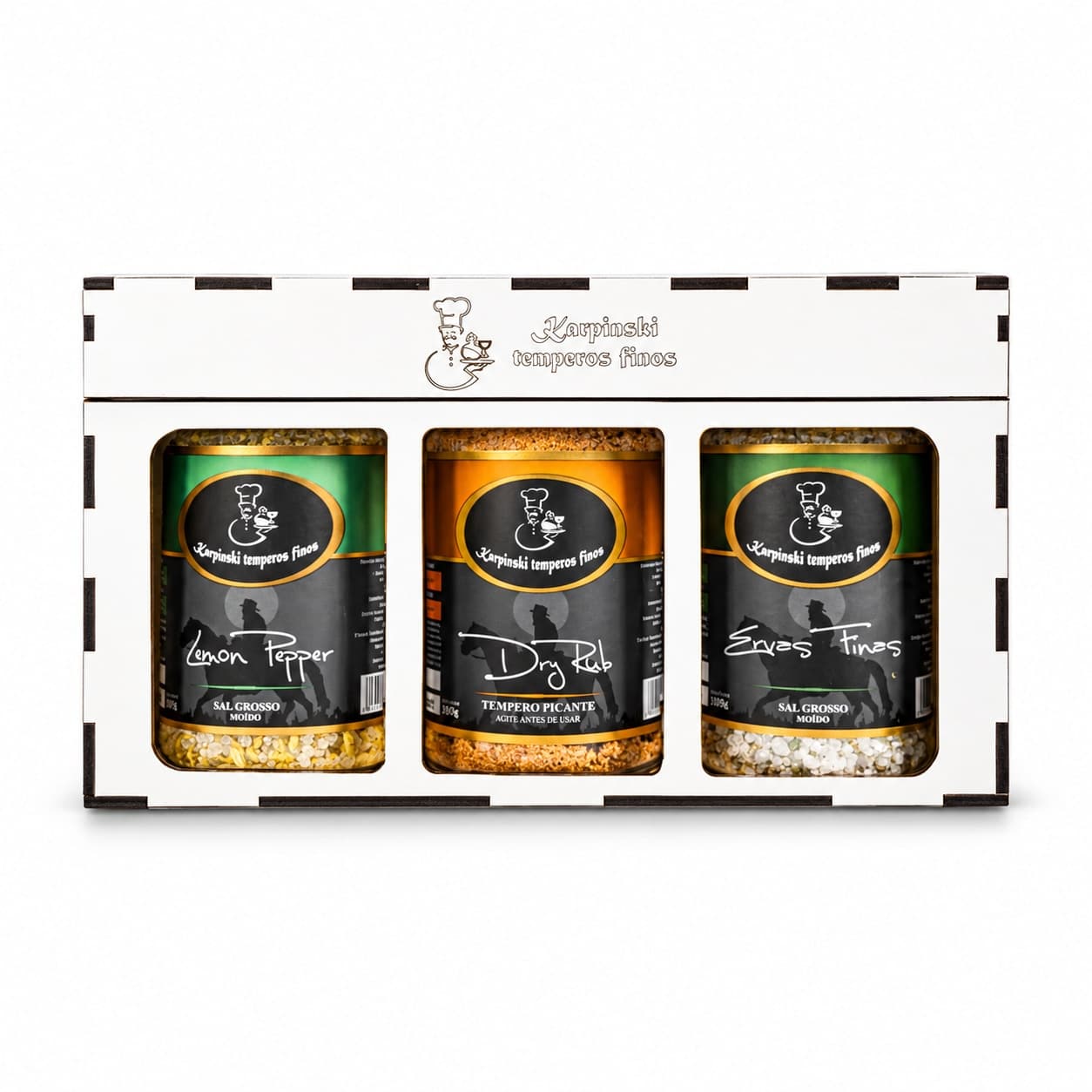 Kit Essência Cítrica Karpinski — embalagem em fundo branco