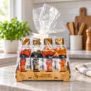 Kit de Pimentas Linha Gourmet Karpinski — na bancada da cozinha
