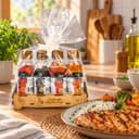 Kit de Pimentas Linha Gourmet Karpinski — ao lado de frango grelhado, arroz e legumes
