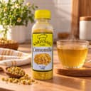 Chá de Camomila Karpinski 20 g — com chá preparado em xícara