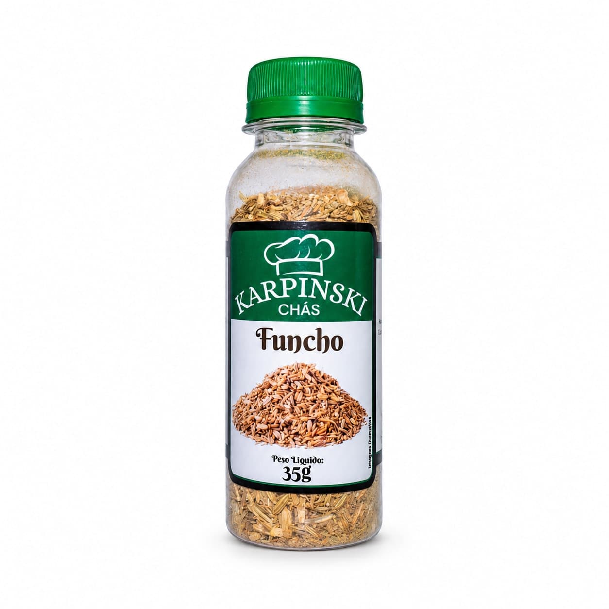 Chá de Funcho Karpinski 35 g — embalagem em fundo branco