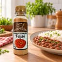 Tempero Completo para Feijão Karpinski 100 g — ao lado de arroz e feijão