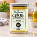 Tempero Curry Gourmet Karpinski 80 g — detalhe da embalagem e do rótulo