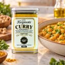 Tempero Curry Gourmet Karpinski 80 g — com grão-de-bico ao molho cremoso