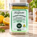 Tempero Lemon Pepper Gourmet Karpinski 110 g — na bancada da cozinha