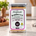 Tempero Barbecue em Pó Gourmet Karpinski 110 g — detalhe da embalagem e do rótulo