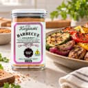 Tempero Barbecue em Pó Gourmet Karpinski 110 g — ao lado de legumes grelhados