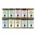 Kit Gourmet com 10 Temperos Branco Karpinski — embalagem em fundo branco
