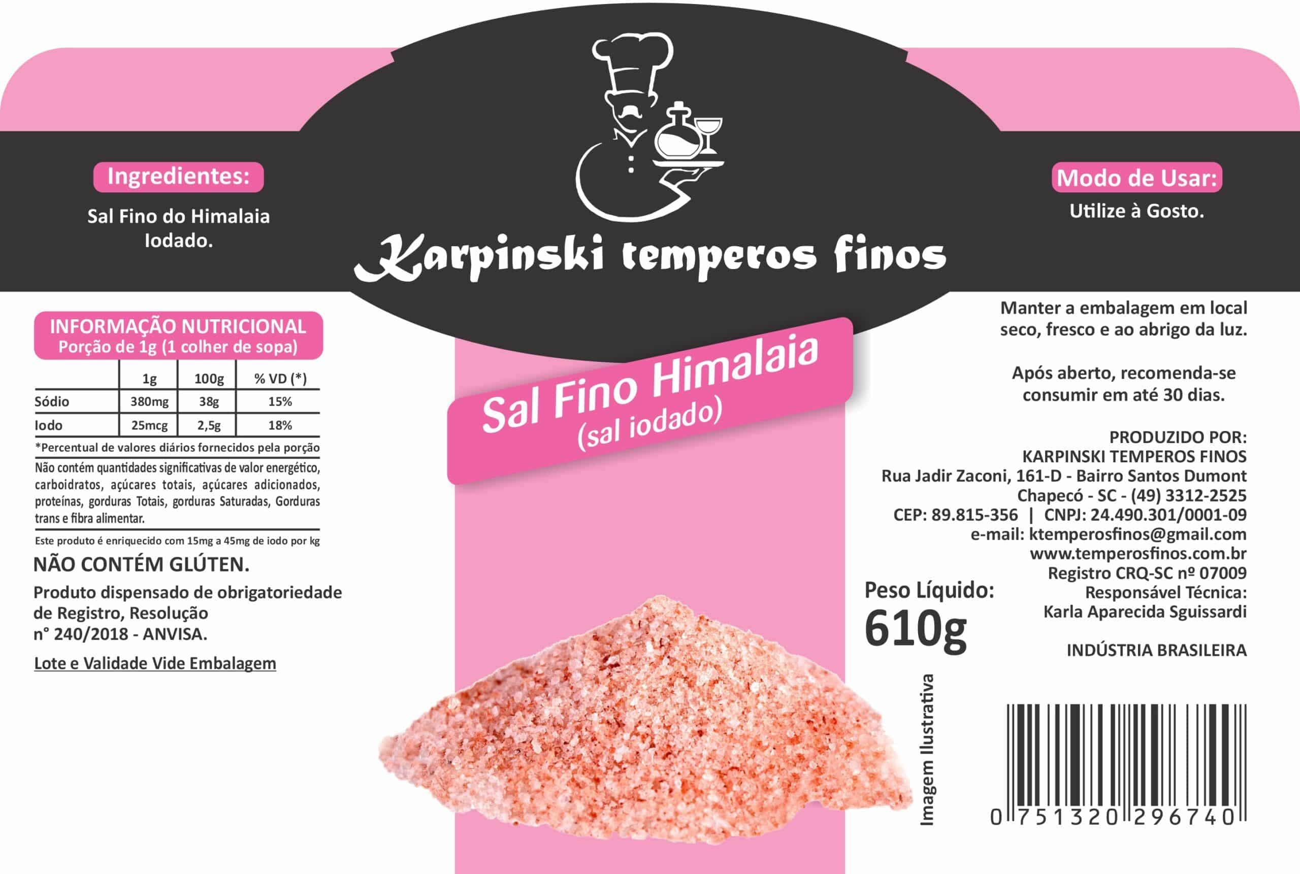 Sal Himalaia (Rosa Iodado)