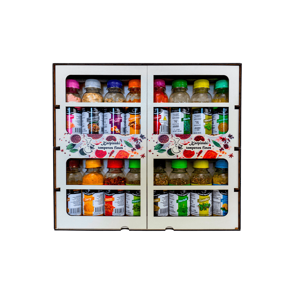 Kit Premium com 16 temperos