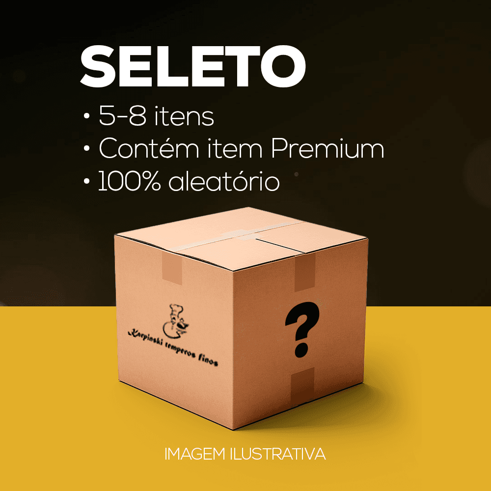 Caixa Misteriosa Karpinski – Surpresas cheias de sabor