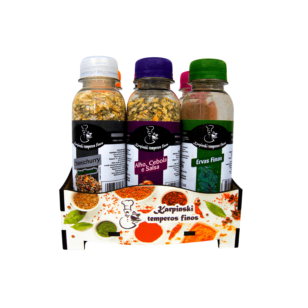 Kit Tempero C/6 - Dia a Dia White