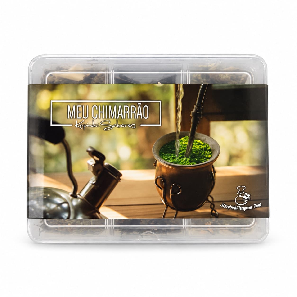 Kit de Ervas e Especiarias para Chimarrão Karpinski — embalagem em fundo branco