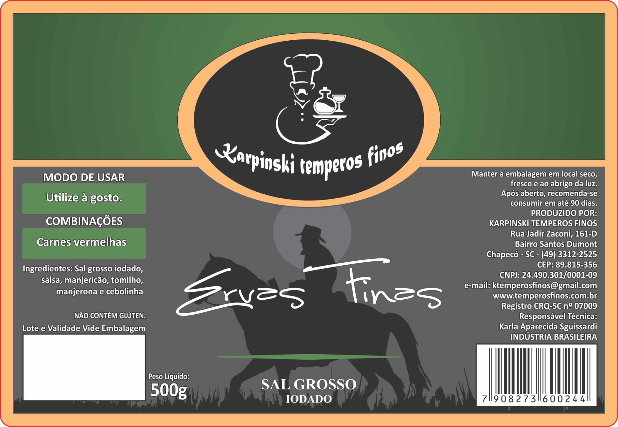 Sal Parrila - Ervas Finas